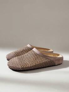 Solecia Sandal Jala Anyaman, Sol Dalam Gabus yang Sesuai dengan Bentuk Kaki, Bernapas dan Tidak Mengap, Memberikan Rasa Relaksasi - Coklat - View 5