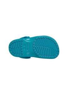 Crocs Classic Teen Clogs Blue 206990 - Turbo Teal - View 4