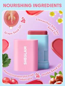 SHEGLAM Glass Glow Blush Stick-Pink Lemonade Rare - Pink Lemonade - View 5