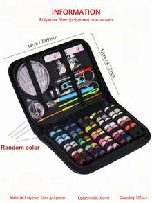 95 Sewing Kits (Random Colors) - Comprehensive Sewing Supplies And Accessories Set, Including 24 Colors Of Thread, Needles, Scissors, Buttons, Tape Measure, Seam Ripper, Etc. - Ideal For Minor Repairs, Emergency Fixes, Tailoring, - Multicolor - View 15