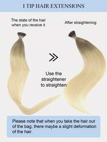 14-18" 30G I Tip Hair Extensions,S18A-60,Cold Fusion Microlink ExtensionsPre-Bonded Invisible Keratin Hairpiece For Instant Volume & Length On Thin Hair, Halloween Christmas Gifts - S18A-60 - View 7
