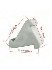 1pc Sponge Pillow Tablet Holder Suitable For Multi-Model Universal Tablet Holder Mobile Phone Support Bed Cushion Pad Reading Stand - Grey - View 8