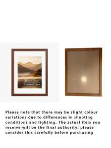 1/3件 30x40cm 木製相框，經典木框，30x40cm A4 A3 復古木框，復古棕色長方形光滑拋光裝飾框，適用於居家臥室客廳桌面牆面裝飾 - 木質相框 - 查看 14