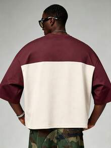 STYNVO Men's Letter & Number Print Casual Versatile Daily Wear T-Shirt - Multicolor - View 2