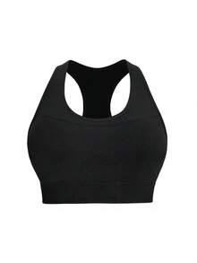 Sweetra CURVE 2pcs Knit Activewear Top & Tank, Fitted Tank, Fitness Tank, Seamless Plus Size Tank Sports - Multicolor - View 5