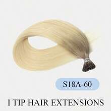 14-18" 30G I Tip Hair Extensions,S18A-60,Cold Fusion Microlink ExtensionsPre-Bonded Invisible Keratin Hairpiece For Instant Volume & Length On Thin Hair, Halloween Christmas Gifts - S18A-60 - View 20