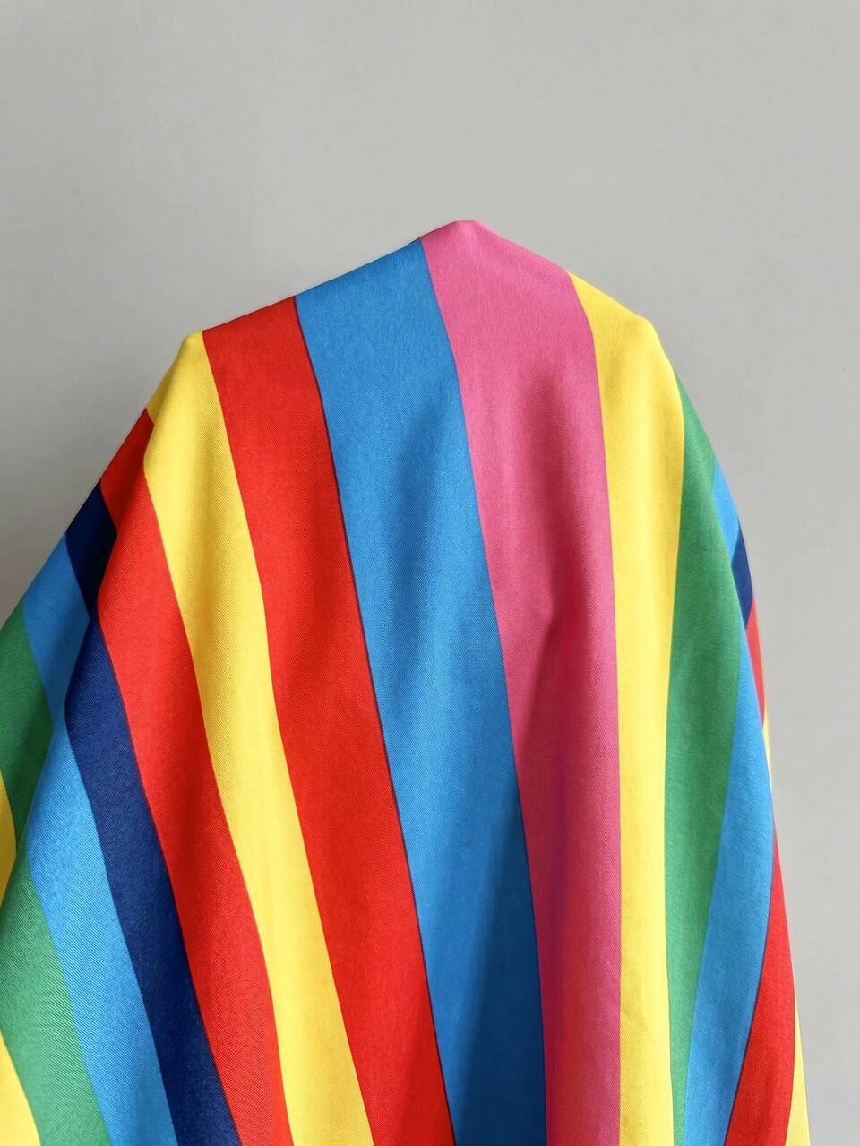 Women's Plus Size Casual Vacation Colorful Striped Dress