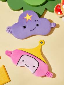 ADVENTURE TIME X SHEIN Three-Dimensional Cartoon Sleep Shading Blindfold, Cute Three-Dimensional Shape, Exquisite Embroidery, Effective Shading, Soft Fabric - Multicolor - View 5
