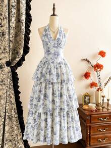 Blue and White