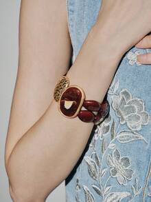 Pulsera de acrílico[Accesorios Color Aleatorio] - Geometría - Ver 1