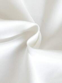SHEIN Vintaside Kids 女嬰熱門櫻桃印花細肩帶上衣與短褲刺繡時尚套裝 - 白色 - 查看 7