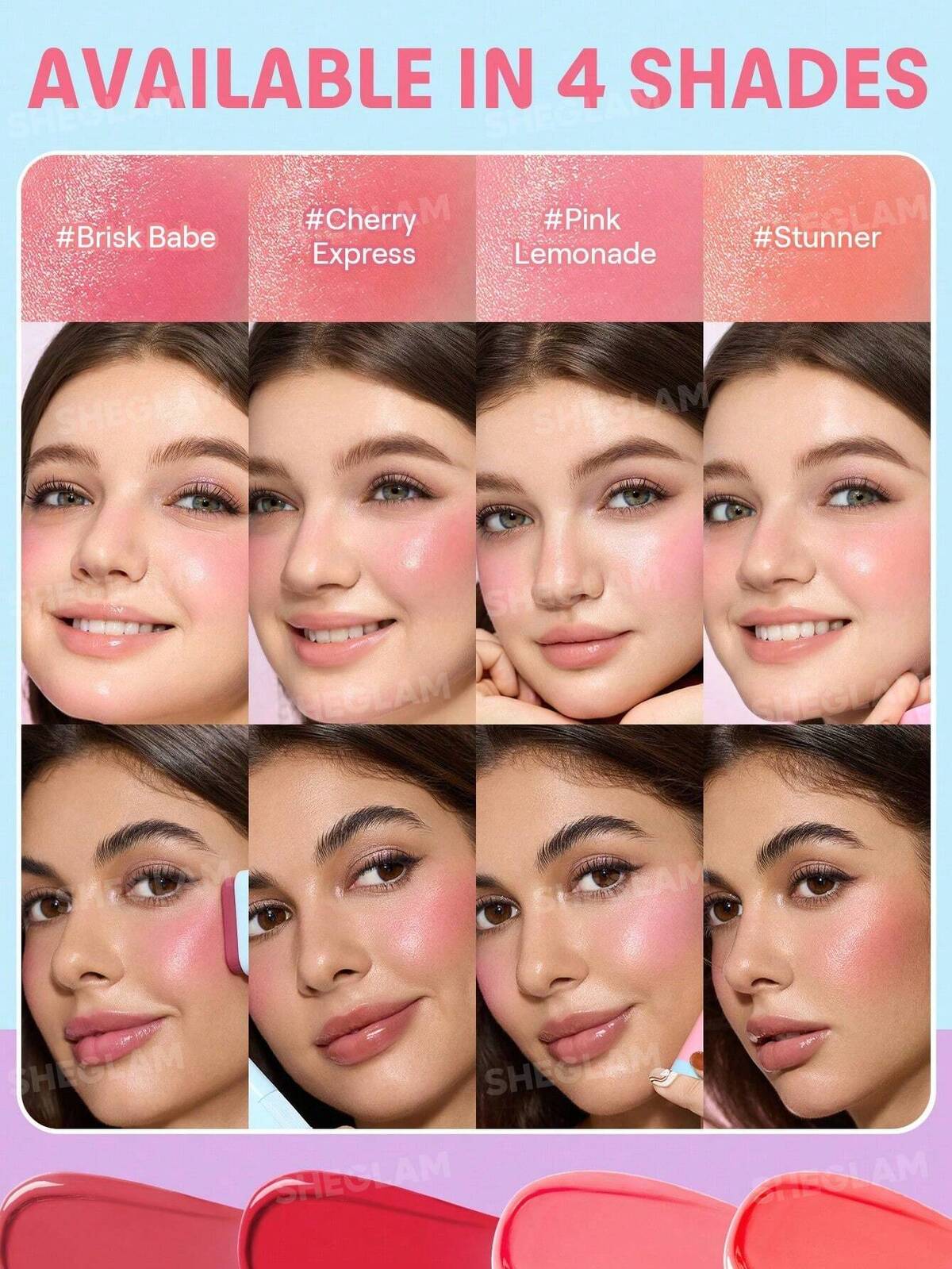 Glass Glow Blush Stick-Pink Lemonade