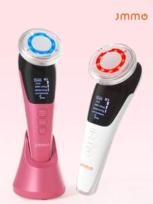 JMMO EMS冷熱臉部按摩器，LED光療緊緻肌膚美容儀 - 彩色 - 查看 2