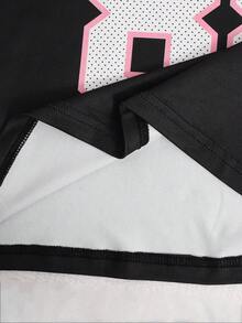 SHEIN Explorewe 青少年女孩 6 件套，寬鬆，休閒，極簡，針織，返校，復古，修身，秋季服飾，秋季，青少年女孩套裝，字母，健身瑜伽，Y2k - 彩色 - 查看 8