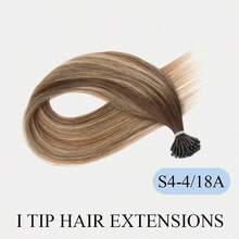 14-18吋 30G I-Tip 接髮 S4-4/18A 真人髮 冷熔角蛋白 I-Tip 接髮 增加髮量與長度 適合細髮或薄髮 日常佩戴、派對或婚禮 理想的節慶髮型、Cosplay 或假日造型 萬聖節聖誕禮物 - S4-4/18A - 查看 19