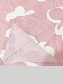 Sorvial 男士花卉印花圓領短袖T恤與短褲休閒套裝 - 淺粉色 - 查看 5