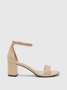 CUCCOO BIZCHIC Women's Buckle Design Elegant High Heel Sandals For Daily Wear Spring Shoes - nude - View 3