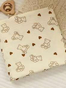 Manta de muselina suave, transpirable y absorbente de 80*80cm para bebés recién nacidos - Multicolor - Ver 10