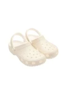 Crocs Classic Women's Clogs White Glitter 205942 - 白色 - 查看 2