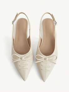 CUCCOO CHICEST Ladies, Willow Nails, Buckles, Flat Shoes. - Apricot - View 1