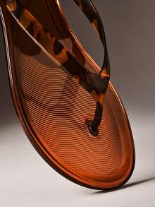 Hauture Women's Round Toe Gummy Basic Flip Flop Jelly Sandals - Multicolor - View 7