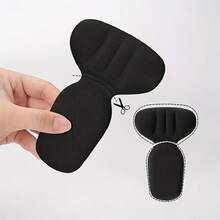 2/4pcs Anti-Friction Insole, Adjustable To Half A Size Smaller Than Regular Size, Two-In-One High-Heeled Shoe Insole - multicolor - View 7