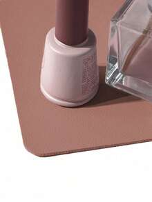Waterproof And Durable Nail Art Table Mat, Made Of Waterproof And Soft PU Leather, Designed For Studio Tabletops And Foldable Nail Art Armrests. Ideal For Nail Artists In Salons And For Home Use. - nude - View 2