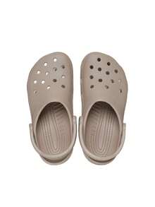 Crocs CLASSIC CLOG Women's Clogs Durable Breathable Easy To Clean Walking Vacation Travel Taupe 10001-214 - 灰褐色 - 查看 2