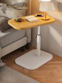 Adjustable Height Rolling Coffee Table With Wheels, Mobile Side Table For Sofa, Bed & Small Spaces, Modern Multifunctional Design - Multicolor - View 14