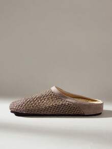 Solecia Sandal Jala Anyaman, Sol Dalam Gabus yang Sesuai dengan Bentuk Kaki, Bernapas dan Tidak Mengap, Memberikan Rasa Relaksasi - Coklat - View 4