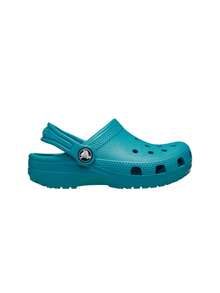 Crocs Classic Teen Clogs Blue 206990 - Turbo Teal - View 1