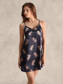 EverLounge Printed Camisole Nightgown (1pc) - Multicolor - View 3