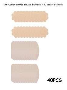 Unisex Disposable Thigh Anti-Chafing Protector Strips, Plus Size Ultra-Thin Invisible Soft Breathable Sweatproof Thigh Friction Prevention Patches, Easy Apply & Remove, Ideal For Running Hiking Travel Daily Dresses Shorts - Thin style - View 13