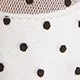 Polka dot white