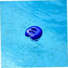 2-In-1 Swimming Pool Thermometer And Luxury Chemical Dispenser, Floating Swimming Pool Chlorine Dispenser Supporting 1.5 Inch Tablets, Adjustable Control Ring, Floating Pool Thermometer, Water Temperature Measurement Tool For Swimming Pools - A - View 5