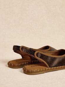 Rosivie Women's Versatile Fashion Flat Shoes For Daily Wear - Coffee Brown - View 5