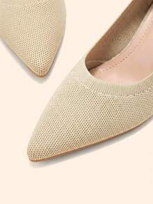 CUCCOO BASICS Zapatos de mujer de tacón alto en color albaricoque clásico y con correa de tobillo desmontable, ideales para el uso diario, vacaciones de primavera y verano, rebajas de verano, Navidad, otoño y Año Nuevo - Albaricoque - Ver 5