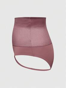 SHAPORA Bragas triangulares moldeadoras de unicolor para uso diario casual para mujer - Rosa Roja - Ver 5
