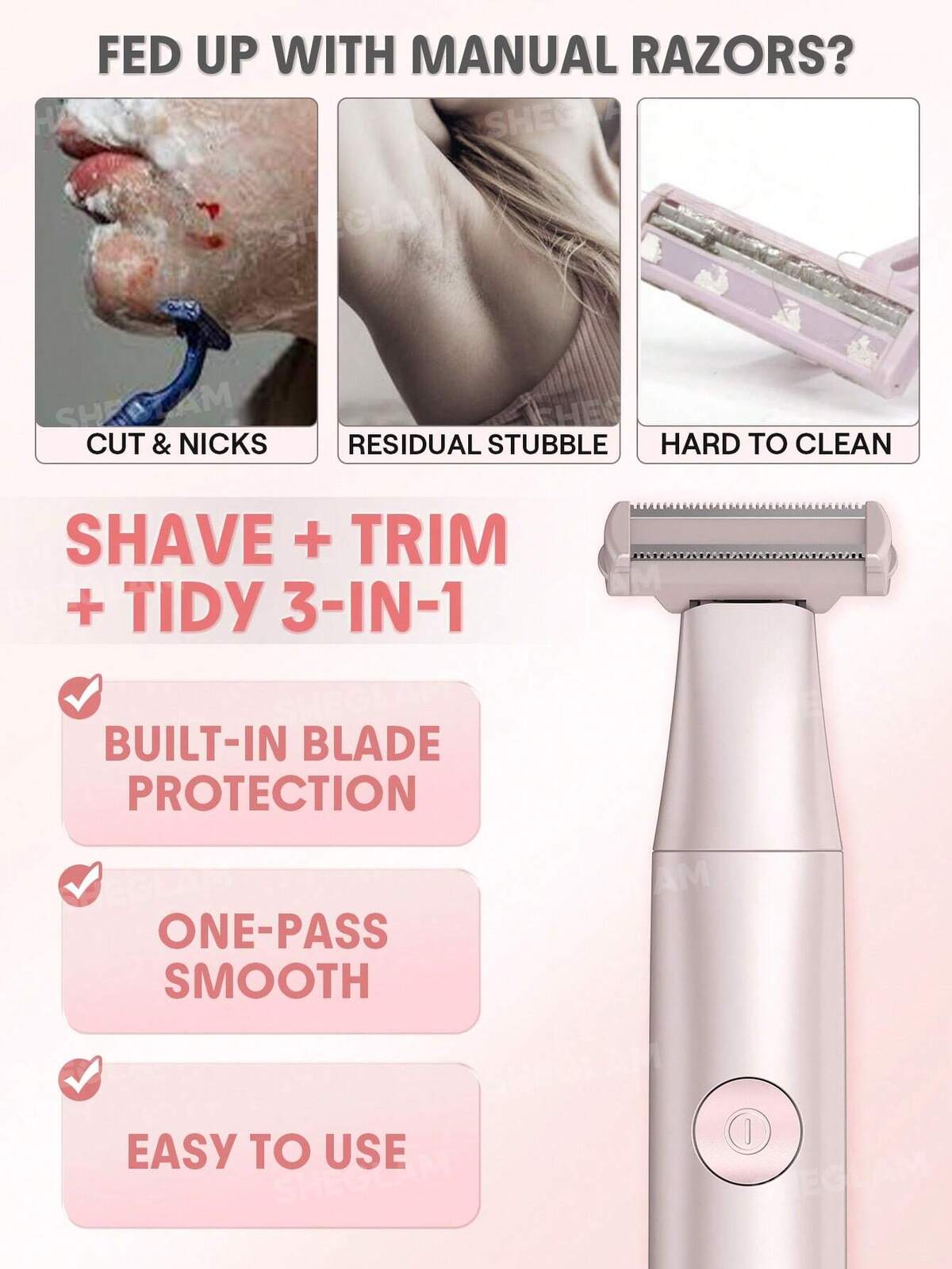 Smooth Moves Single-Blade Electric Razor