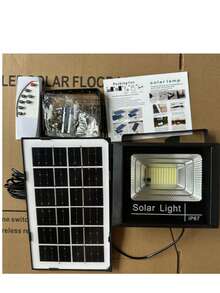 1 Buah Lampu Sorot Luar Ruangan Bertenaga Surya dengan Kecerahan Tinggi, Untuk Gudang, Taman, Garasi, Jalan Setapak, Halaman, Teras, Rumput, Balkon, Lampu Sorot Keamanan Tenaga Surya. - MultiWarna - View 14
