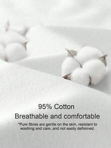 Tseoso 女款 95% 棉白色修身圓領 T-shirt，短袖，櫻桃與紅色貝殼刺繡；柔軟/純淨女孩 Y2K 風格；居家、約會、節慶、海灘、度假 - 彩色 - 查看 3
