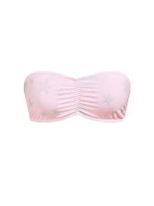 AltCore 3pcs Bandeau Bra, Non-Slip Silicone Strip, Wireless & No Padding Women's Bra - Multicolor - View 3