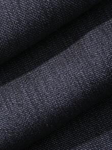 Korevelle Summer Autumn Sweetheart Neck Ruffle Shoulder Strap Slim Fit Top With Wide Leg Pants Charcoal Gray Women's 2 Pieces Set Party Brunch Going Out Elegant - Navy Blue - View 8