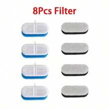 Multi-Piece Set Of Pet Water Dispenser Filter, Water Dispenser Filter Replacement Ft666 Ft555 Ft888 Ft006 Activated Carbon Filter Cat Water Dispenser Filter - 2-4 weeks - View 12