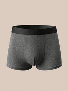 EverLounge 10件組男士拼色休閒四角內褲套裝 - 深灰色 - 查看 6