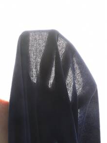 青少年女孩 Polo 領條紋刺繡圖案短袖中長洋裝，適合青少年女孩，對比色荷葉領花瓣袖印花洋裝，適合學校、戶外活動、購物，鈕扣洋裝童裝 - 藍色 - 查看 7