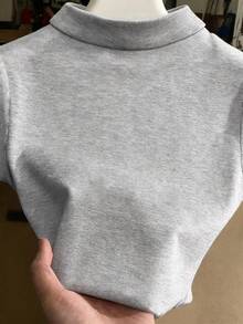 Resyla 女士纯色 Polo 领修身短袖 T 恤 - 彩色 - 查看 2