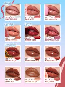 SHEGLAM Line To Shine Peel-Off Lip Stain & Gloss Duo-510 Papaya Glaze 2-In-1 Long-Lasting Combo Liquid Lipstick Lip Liner Brand Beauty Cosmetic Makeup For Women And Girls - 510 Papaya Glaze - View 6