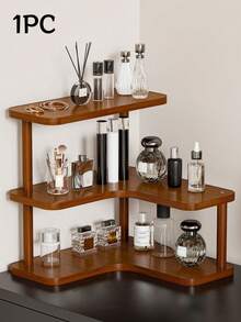 3-Tier Desktop Corner Shelf - Multi-Layer Cup Holder & Office Desk Sundries Organizer, Cosmetics Storage Rack For Vanity And Workstation - multicolor - View 10