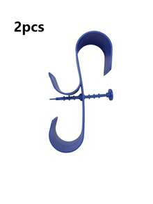 2pcs Adjustable Fixed Swimming Pool Pole Holder - Durable Plastic, Suitable For In-Ground Pools, Swimming Pool Accessories | Adjustable Bracket | Plastic Construction, Pool Pole Holder, A Great Pool Accessory - 2 Pack - View 8